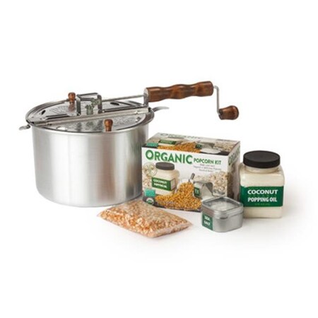 Wabash Valley Farms Wabash Valley Farms 36058 Original Whirley-Pop Organic Popcorn Kit 36058